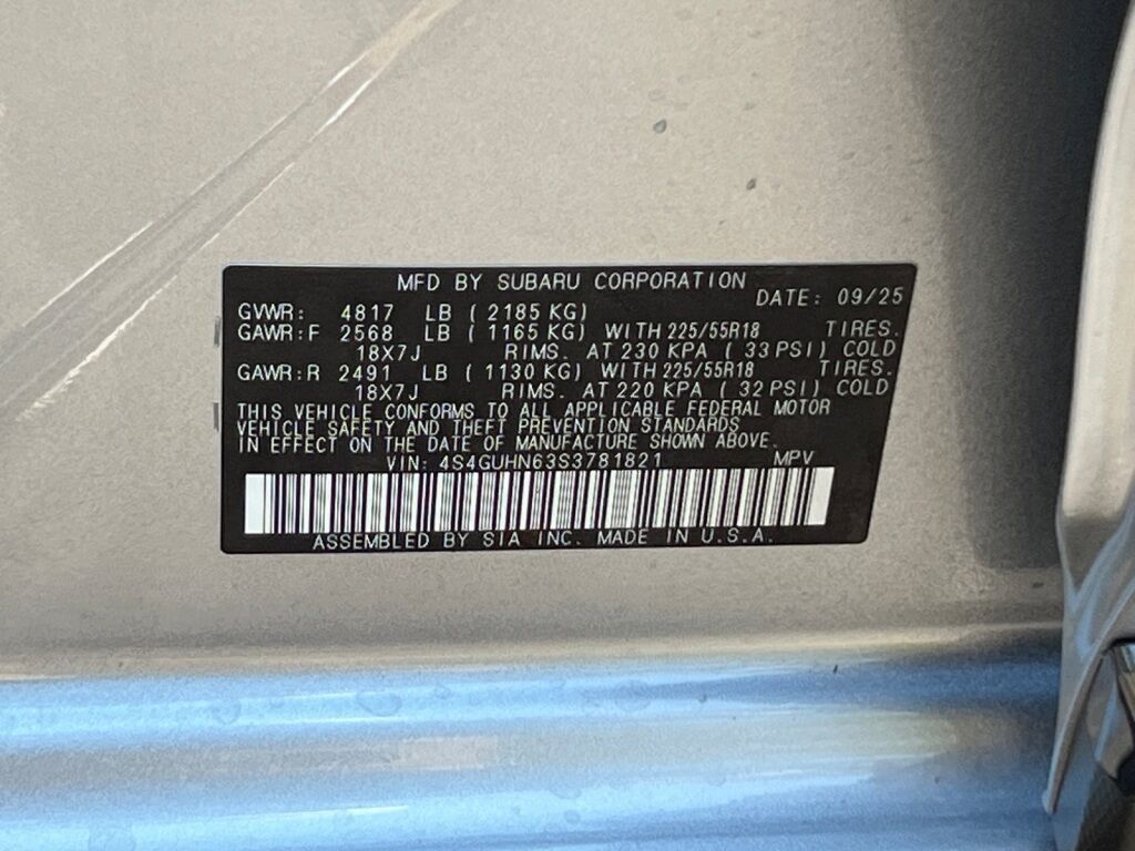 2025 Subaru CROSSTREK Limited Hagerstown MD