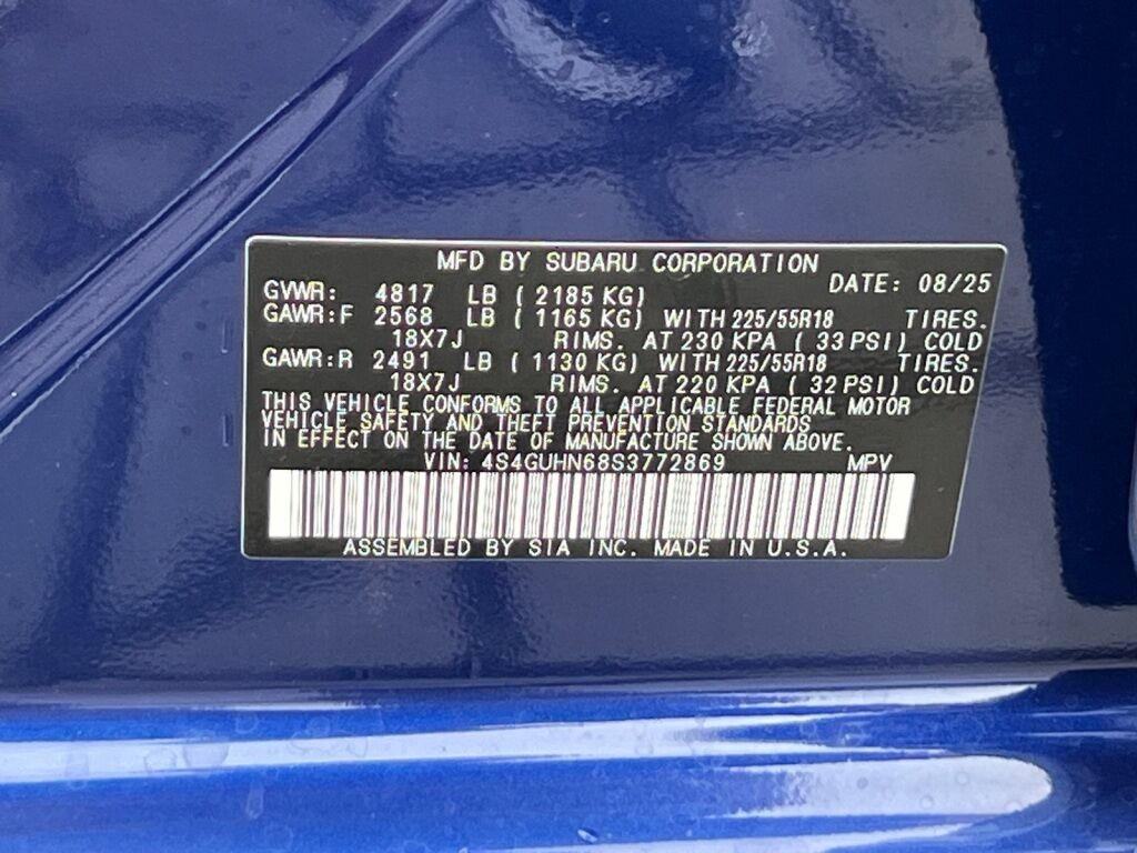 2025 Subaru CROSSTREK Limited Hagerstown MD