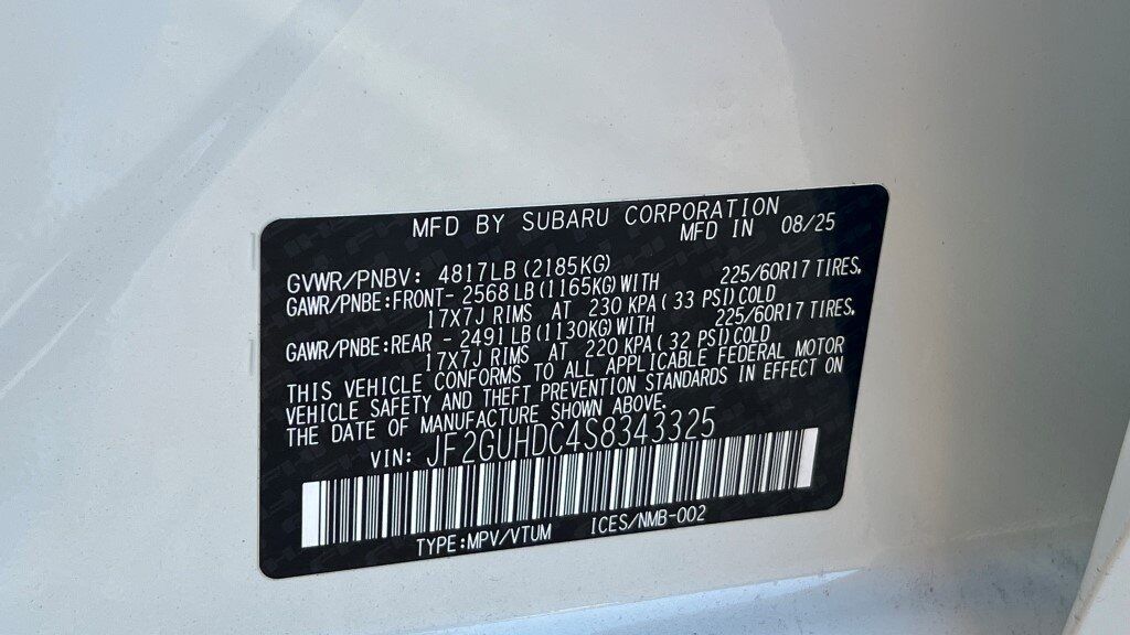 2025 Subaru CROSSTREK Premium Fredericksburg VA