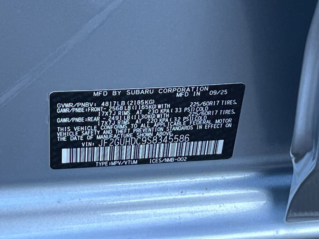 2025 Subaru CROSSTREK Premium Hagerstown MD