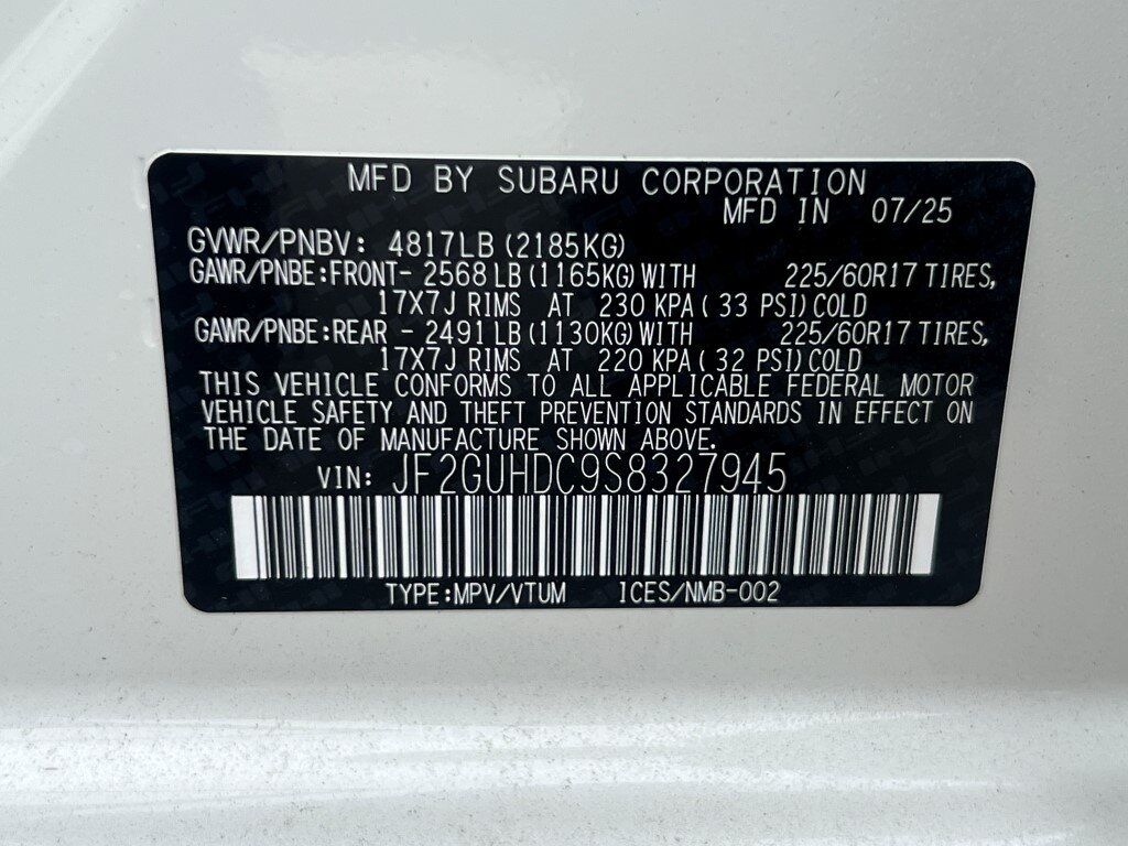 2025 Subaru CROSSTREK Premium Springfield VA