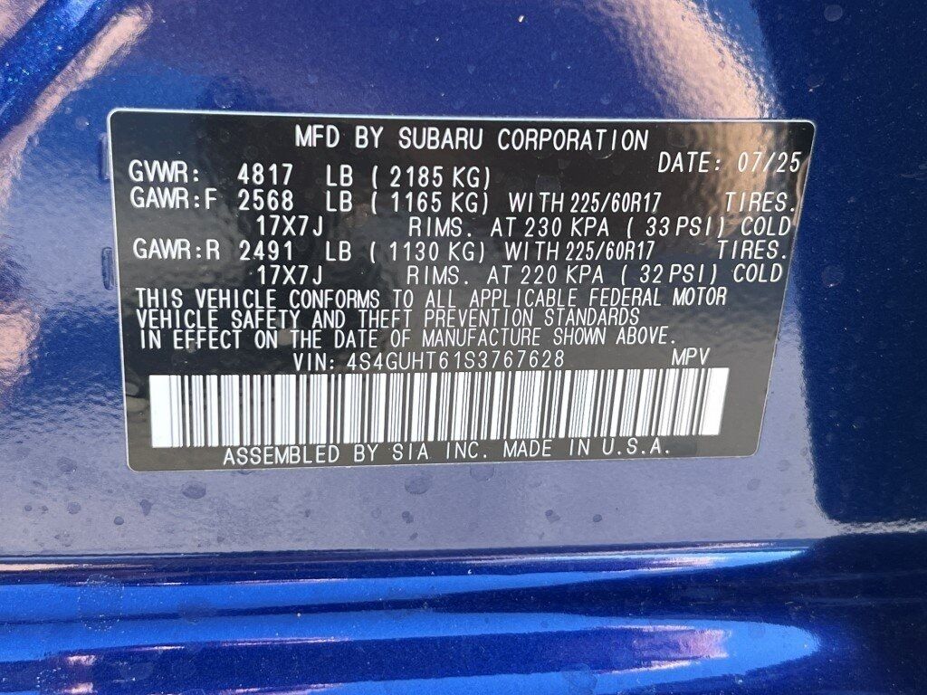 2025 Subaru CROSSTREK Wilderness Springfield VA