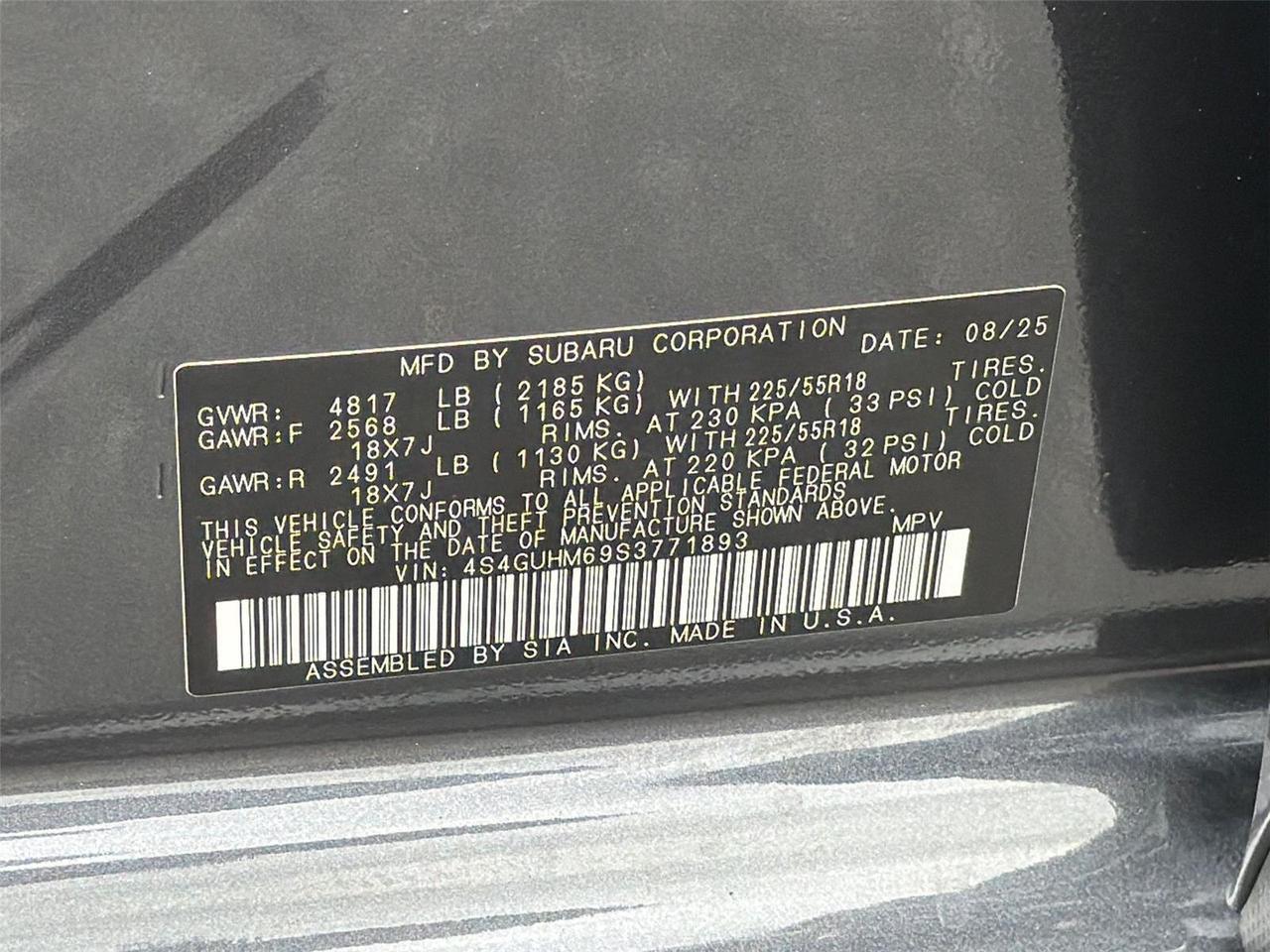 2025 Subaru Crosstrek Limited Hagerstown MD