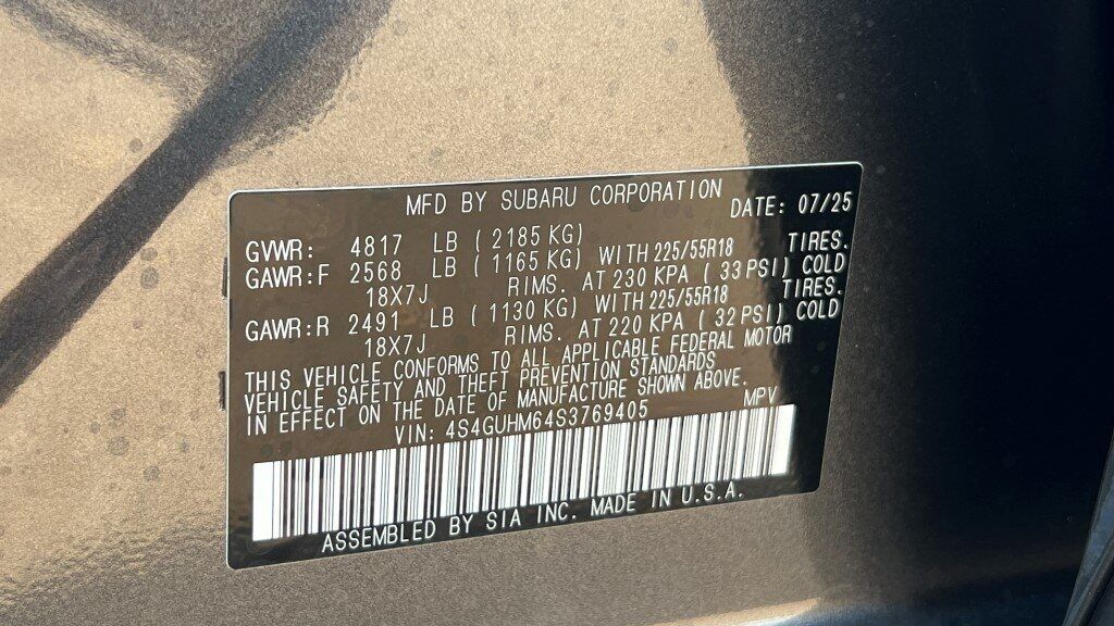 2025 Subaru Crosstrek Limited Fredericksburg VA