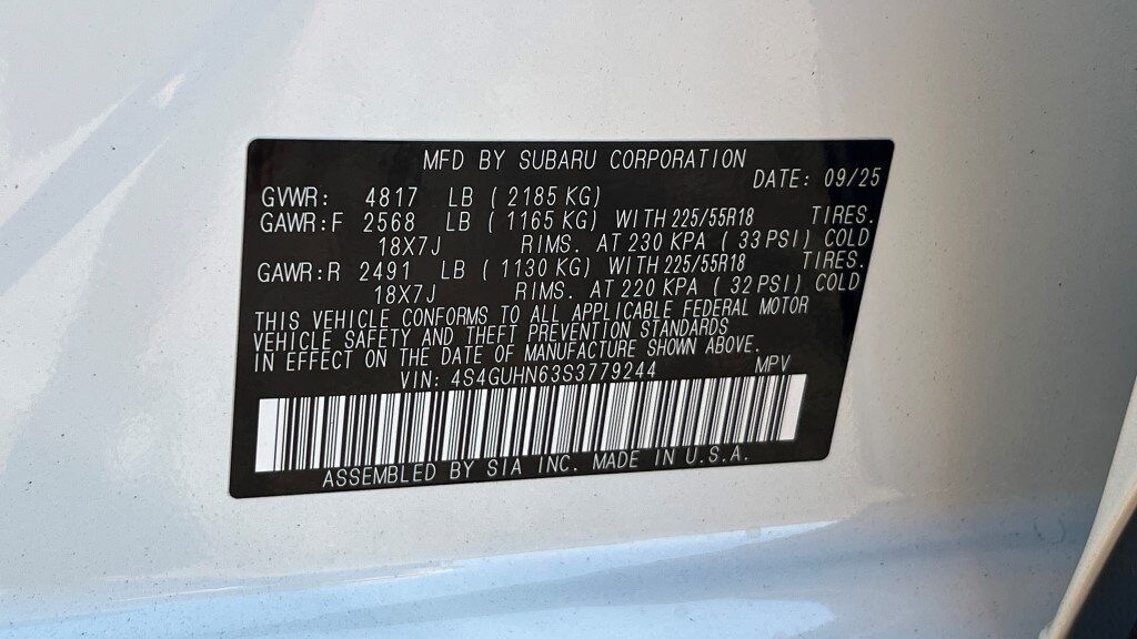 2025 Subaru Crosstrek Limited Fredericksburg VA