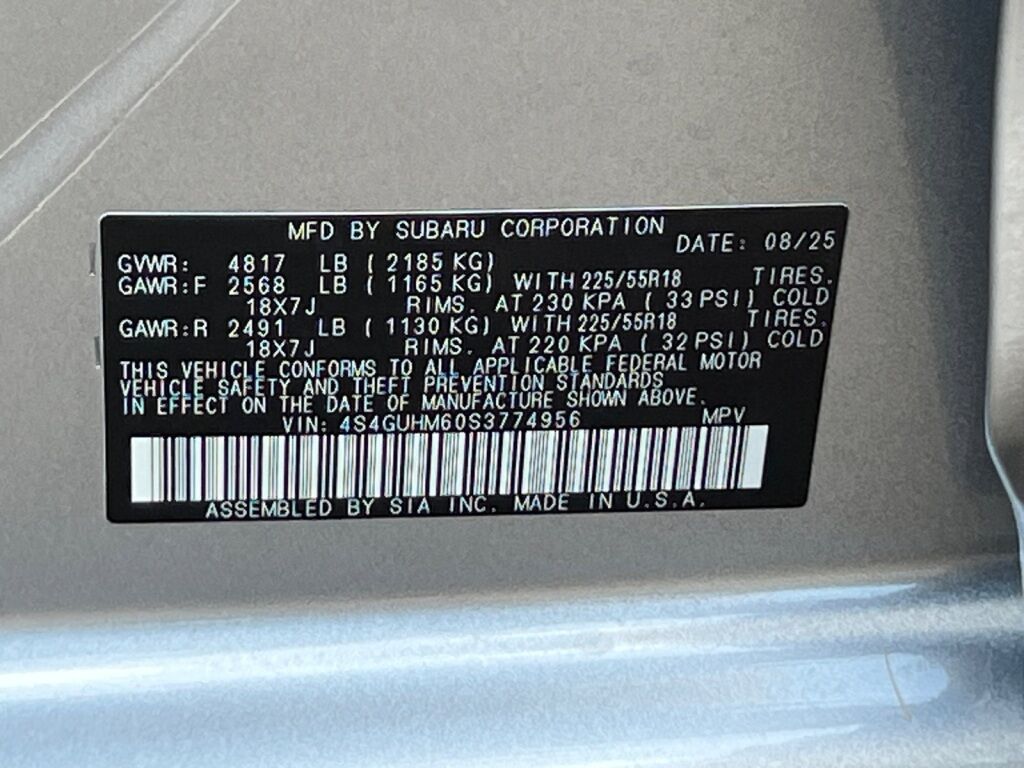 2025 Subaru Crosstrek Limited Hagerstown MD