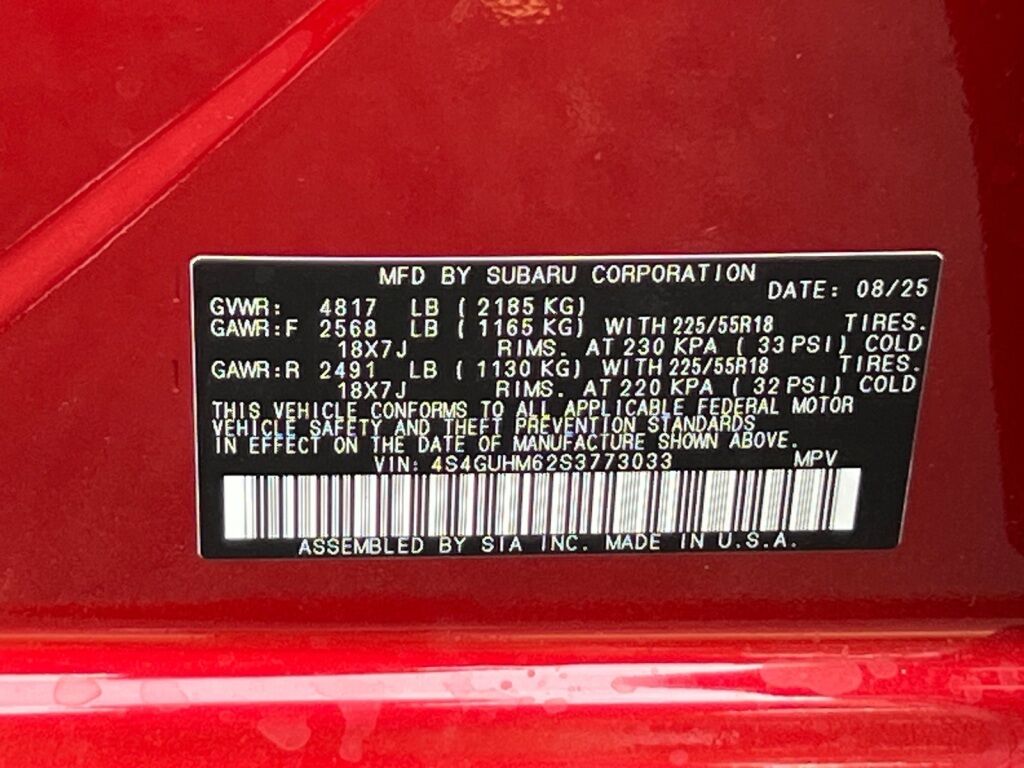 2025 Subaru Crosstrek Limited Hagerstown MD