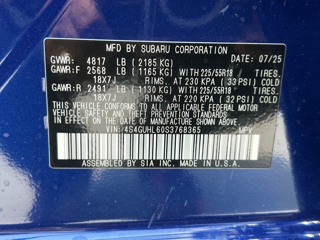 2025 Subaru Crosstrek Limited Springfield VA