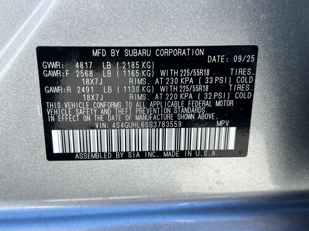 2025 Subaru Crosstrek Limited Springfield VA