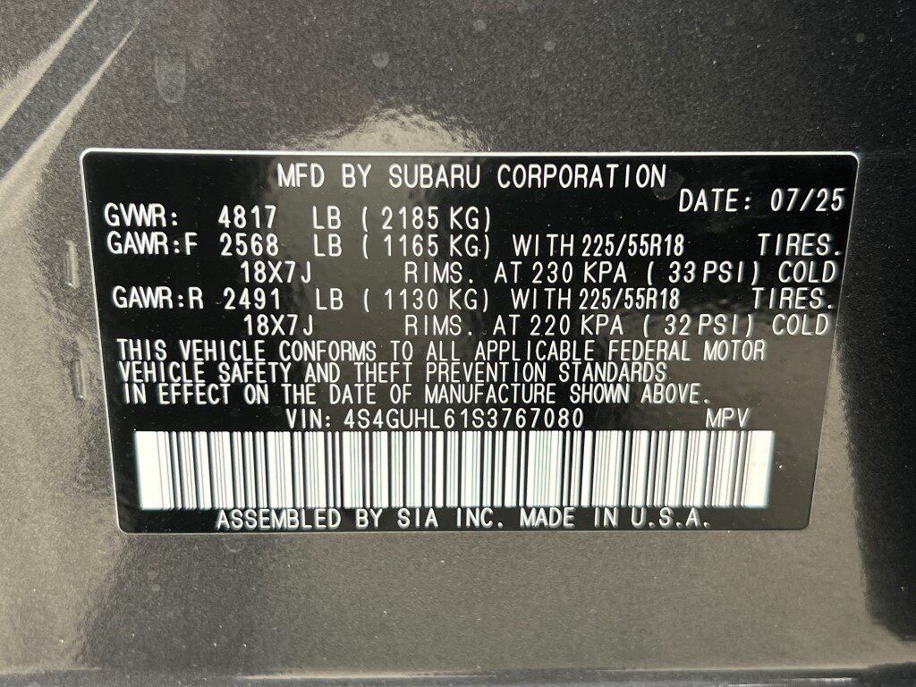 2025 Subaru Crosstrek Limited Springfield VA