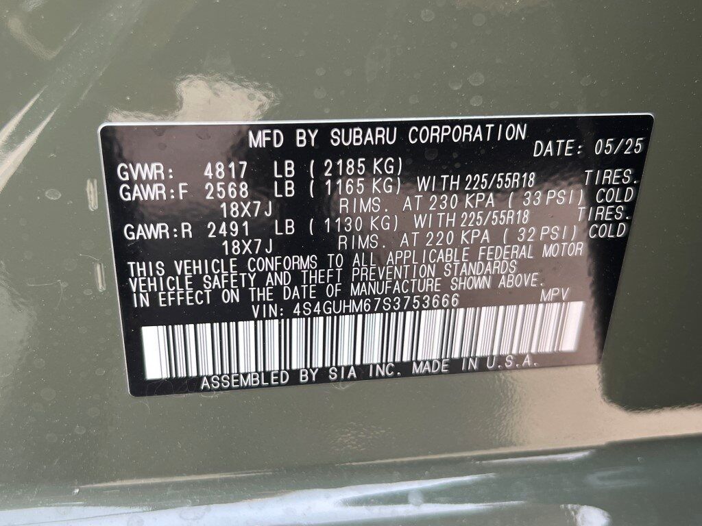 2025 Subaru Crosstrek Limited Springfield VA