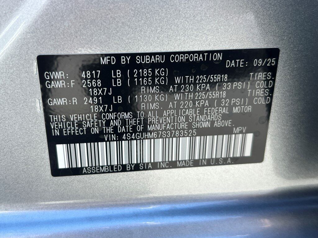 2025 Subaru Crosstrek Limited Springfield VA