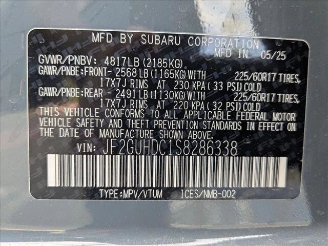 2025 Subaru Crosstrek Premium Roseville CA