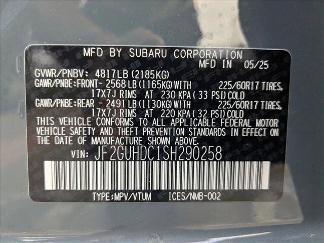 2025 Subaru Crosstrek Premium Roseville CA