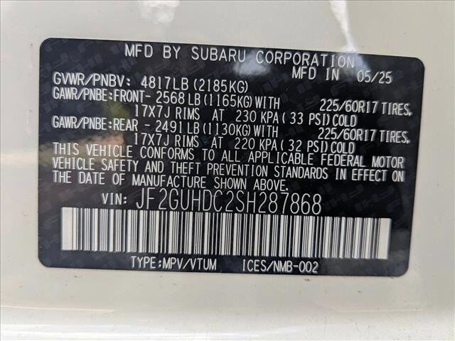 2025 Subaru Crosstrek Premium Roseville CA