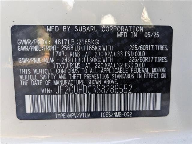 2025 Subaru Crosstrek Premium Roseville CA