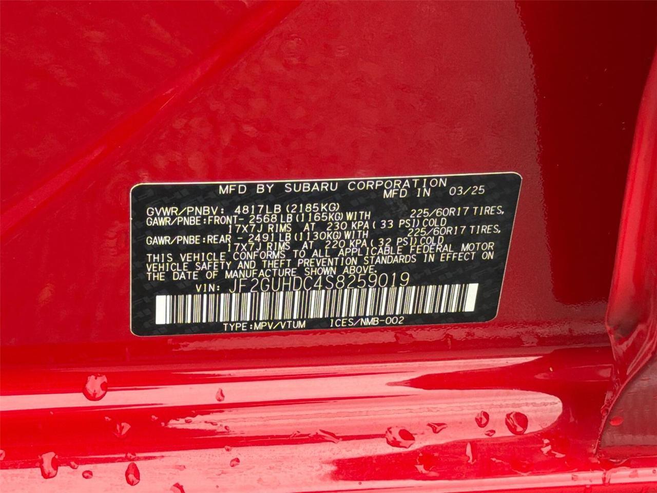 2025 Subaru Crosstrek Premium Hagerstown MD