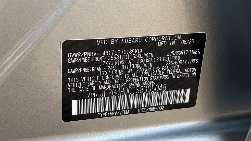 2025 Subaru Crosstrek Premium Fredericksburg VA
