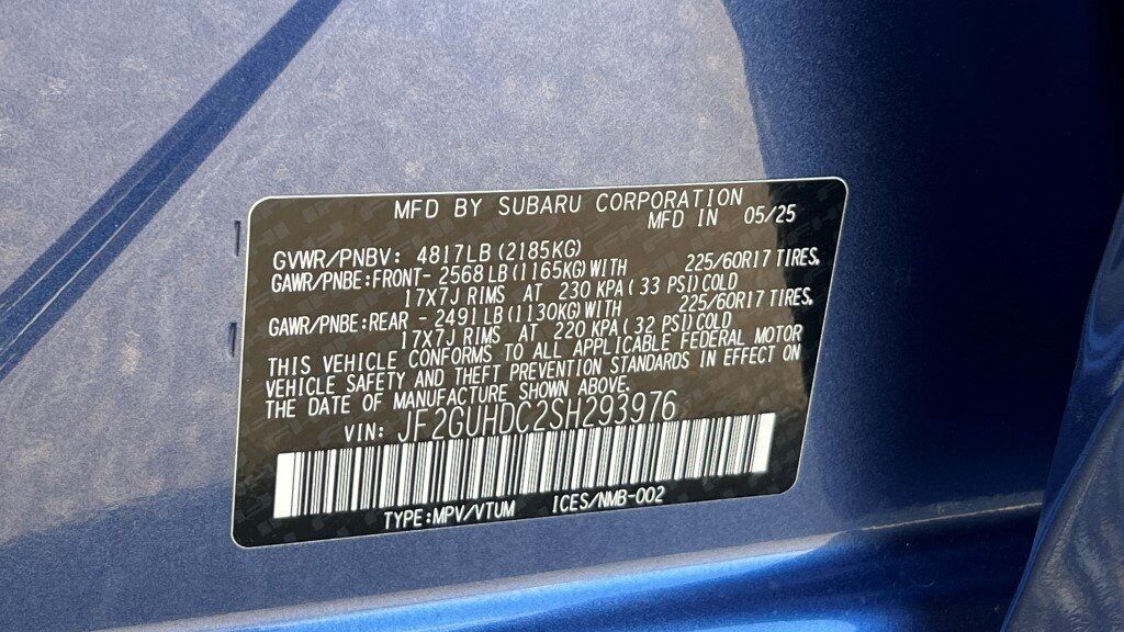 2025 Subaru Crosstrek Premium Fredericksburg VA