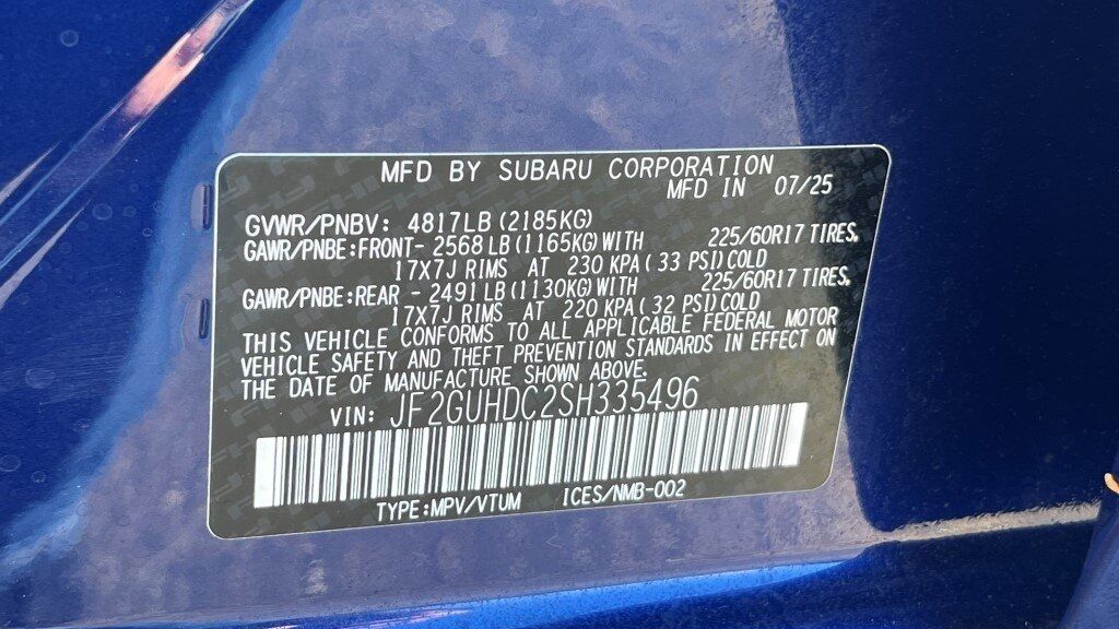 2025 Subaru Crosstrek Premium Fredericksburg VA