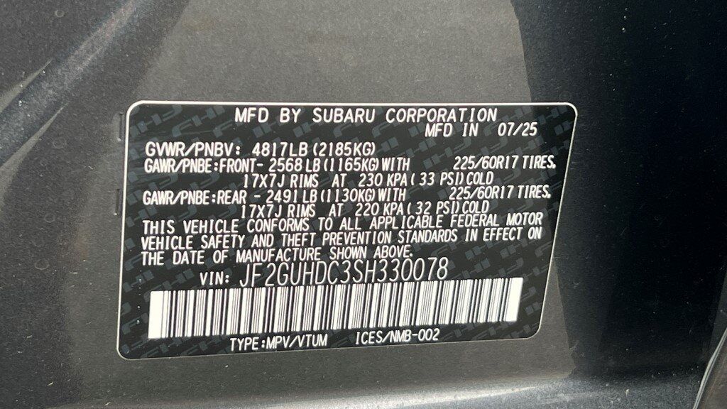 2025 Subaru Crosstrek Premium Fredericksburg VA