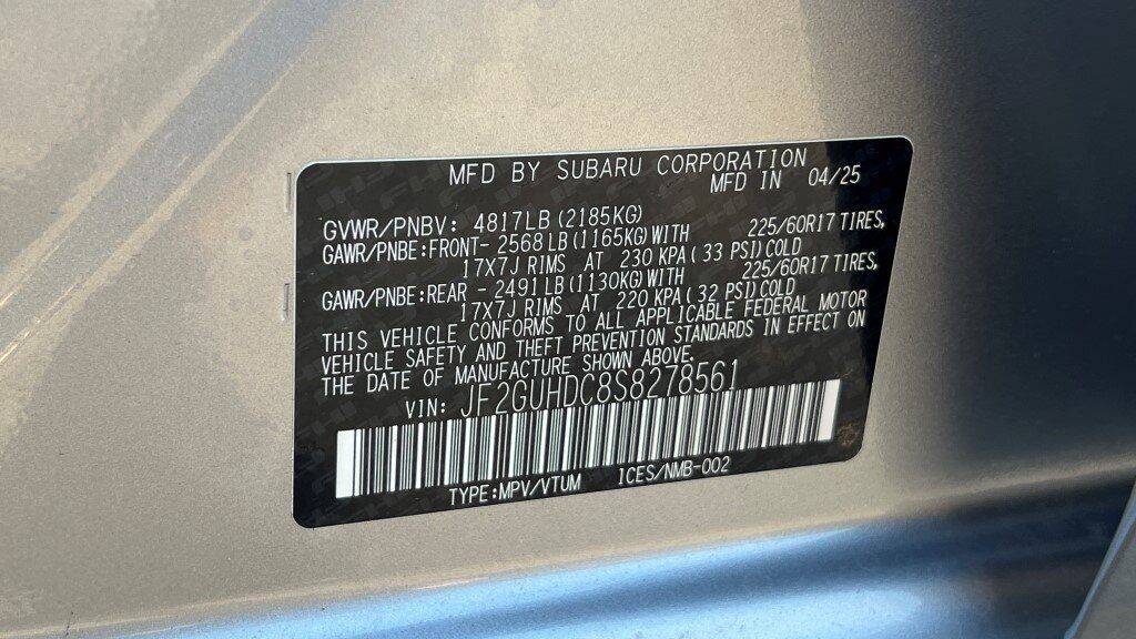 2025 Subaru Crosstrek Premium Fredericksburg VA