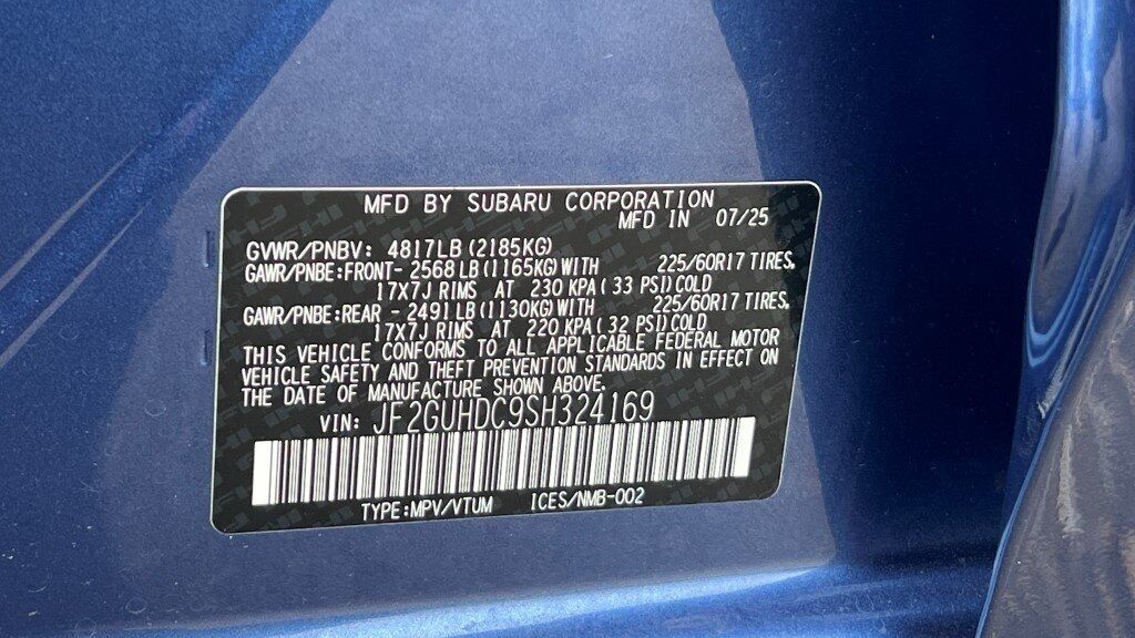 2025 Subaru Crosstrek Premium Fredericksburg VA