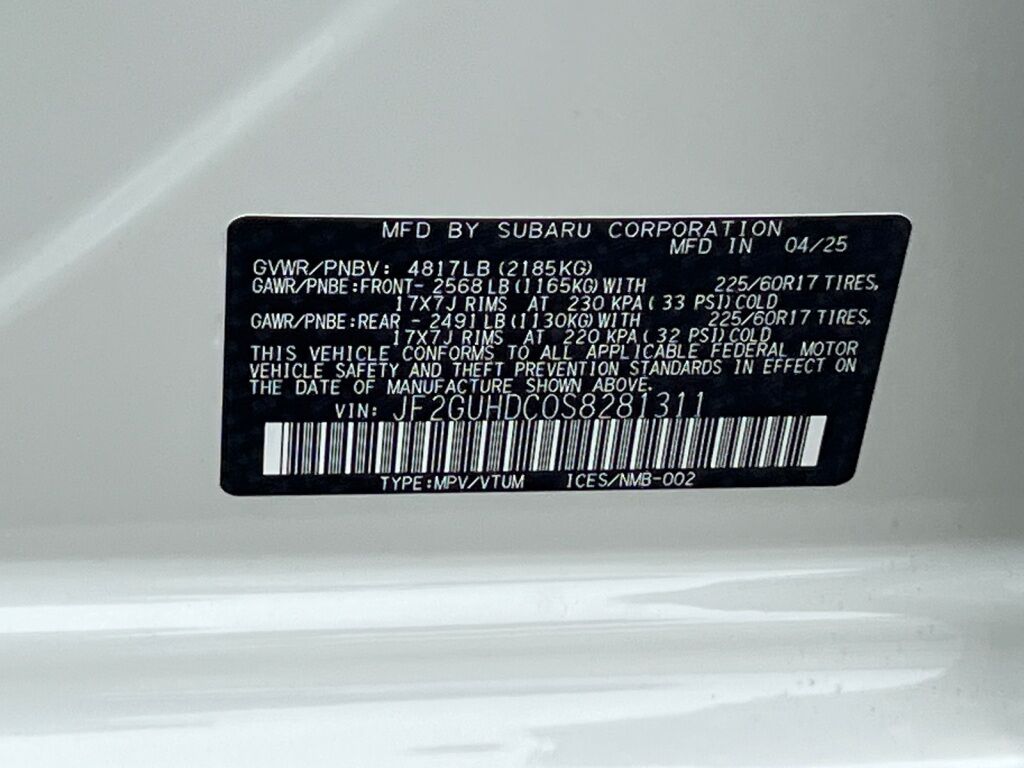 2025 Subaru Crosstrek Premium Hagerstown MD