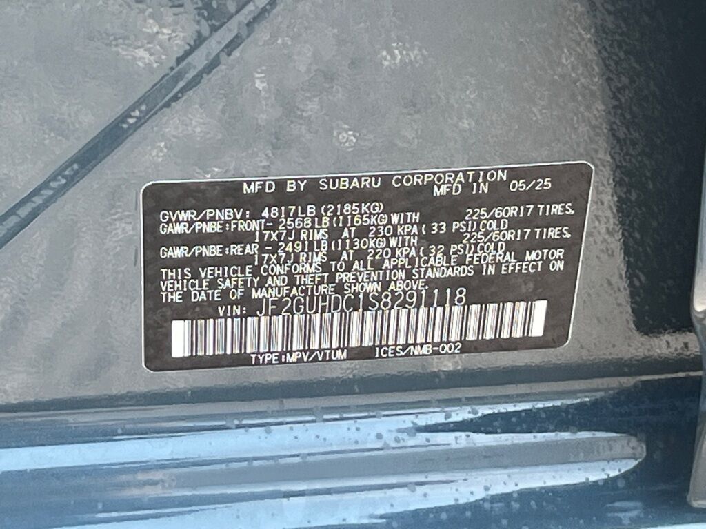 2025 Subaru Crosstrek Premium Hagerstown MD