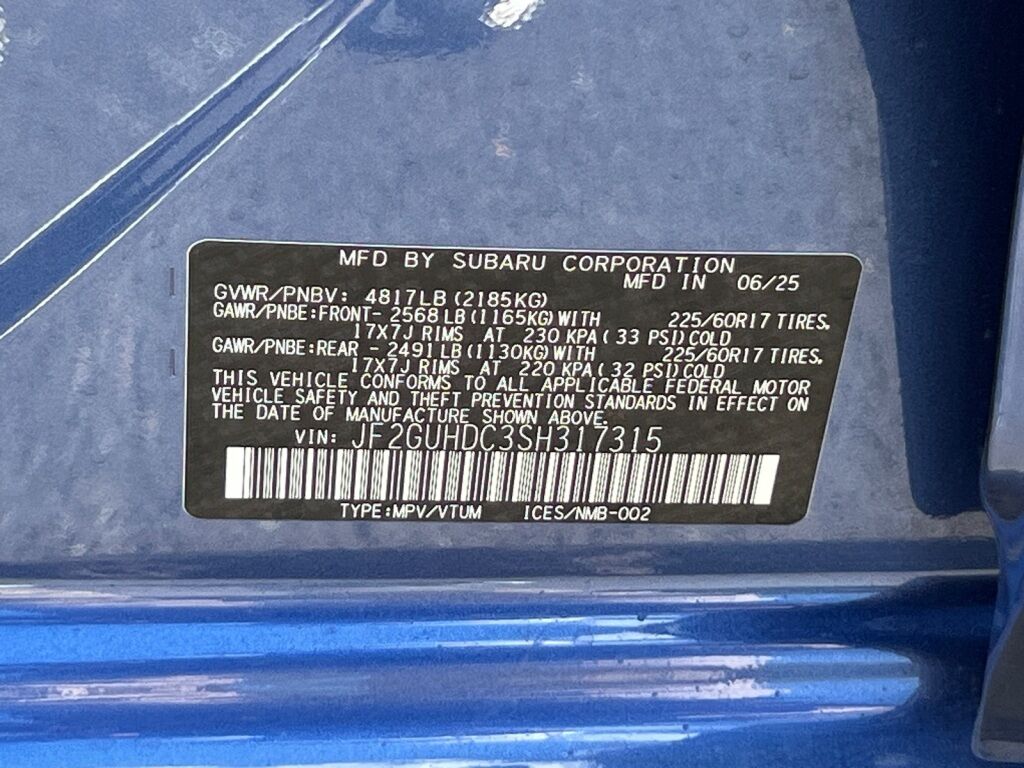2025 Subaru Crosstrek Premium Hagerstown MD