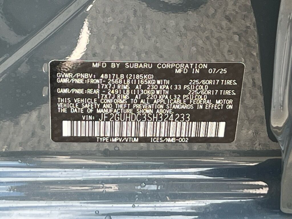 2025 Subaru Crosstrek Premium Hagerstown MD
