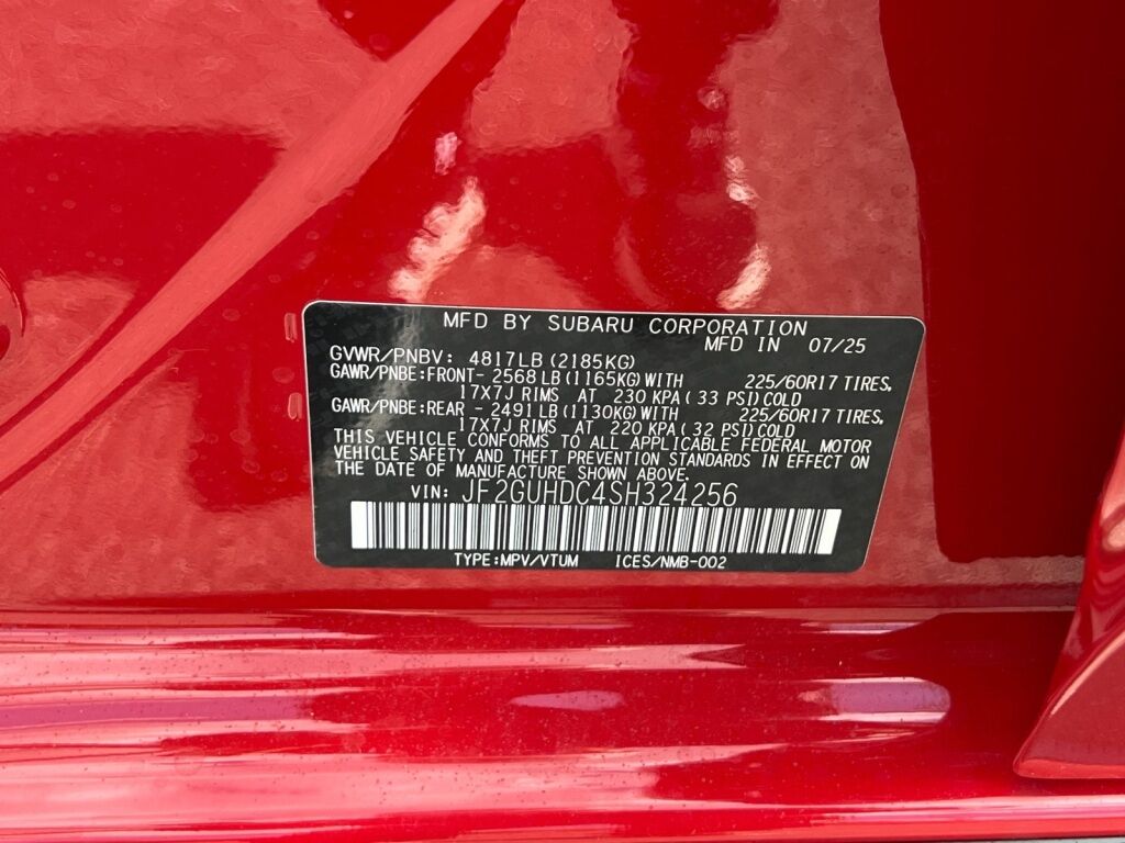 2025 Subaru Crosstrek Premium Hagerstown MD