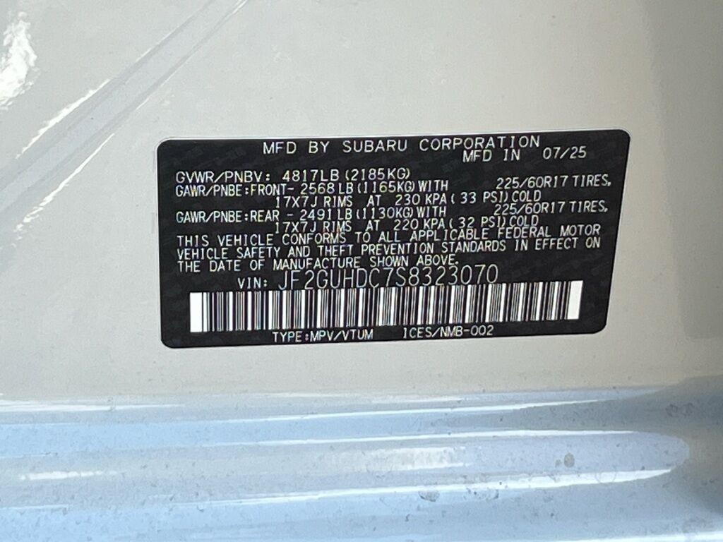2025 Subaru Crosstrek Premium Hagerstown MD