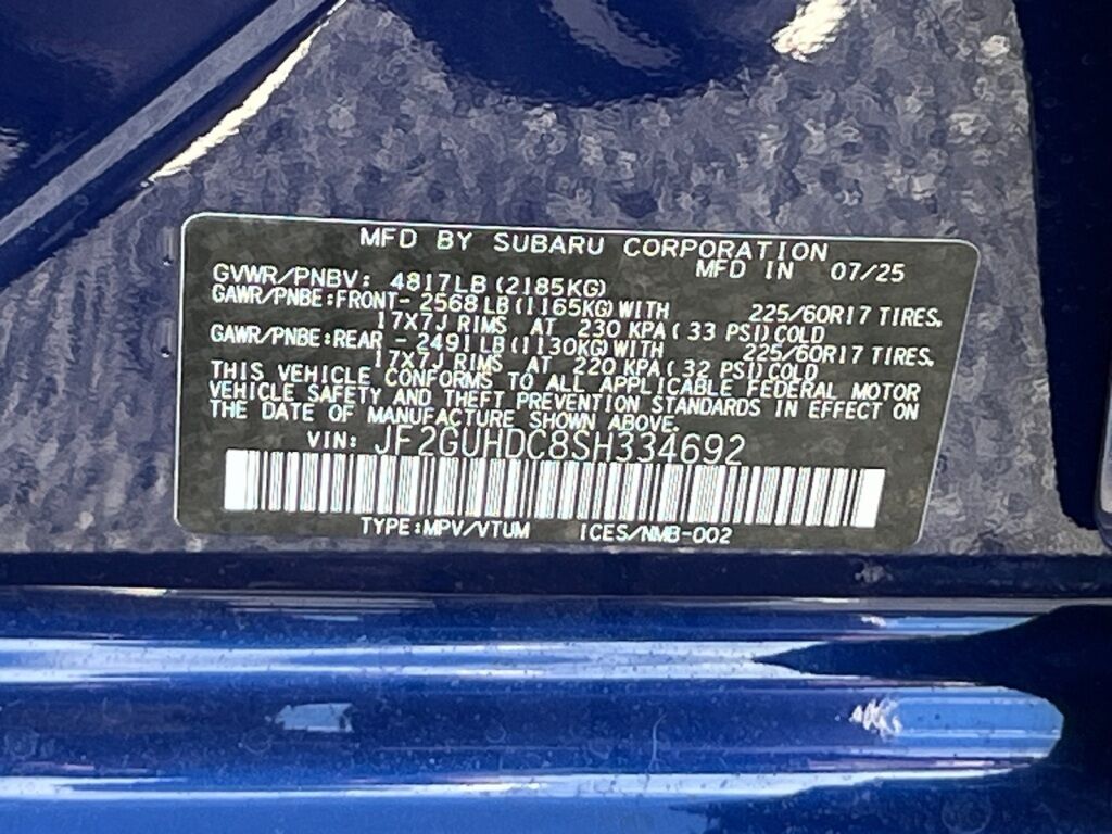 2025 Subaru Crosstrek Premium Hagerstown MD