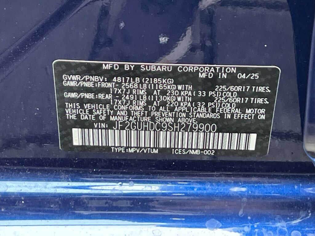 2025 Subaru Crosstrek Premium Hagerstown MD