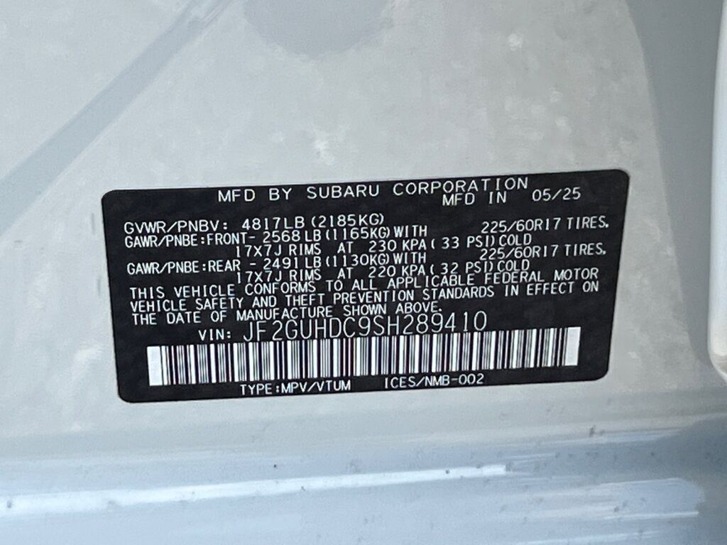 2025 Subaru Crosstrek Premium Hagerstown MD