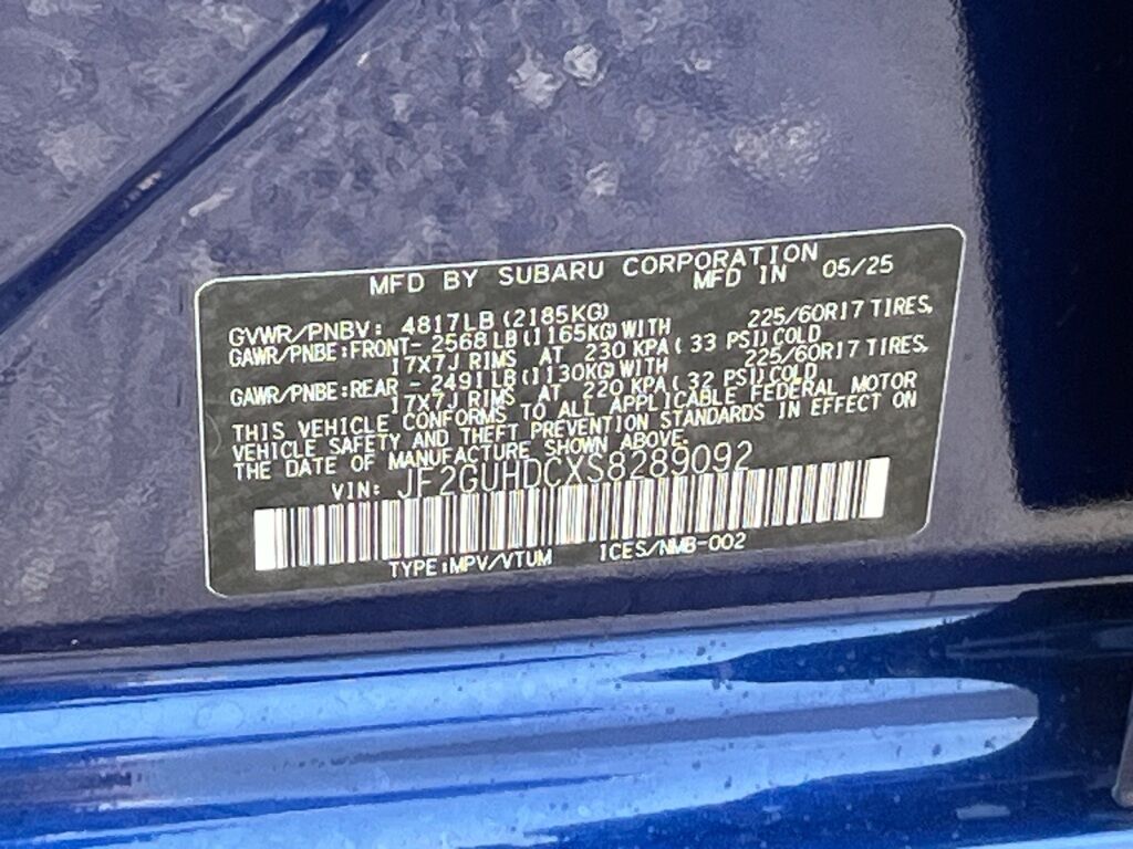 2025 Subaru Crosstrek Premium Hagerstown MD