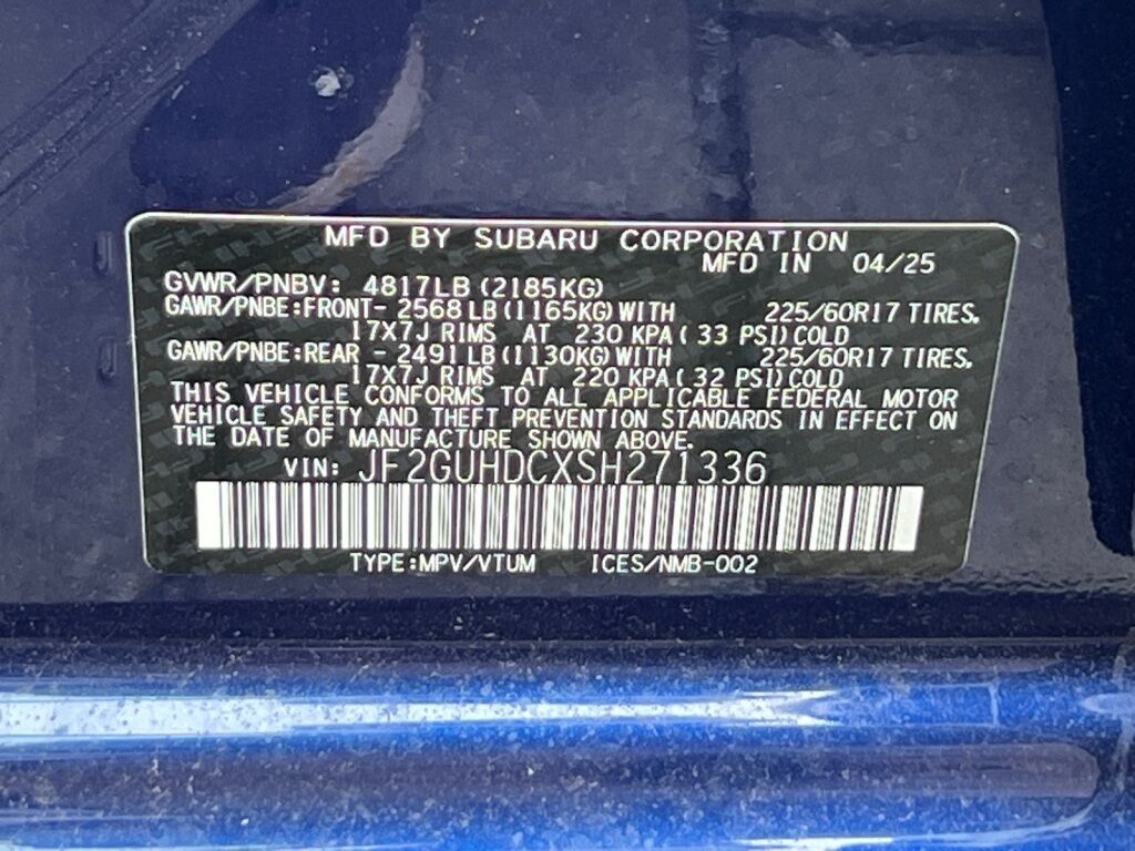 2025 Subaru Crosstrek Premium Hagerstown MD