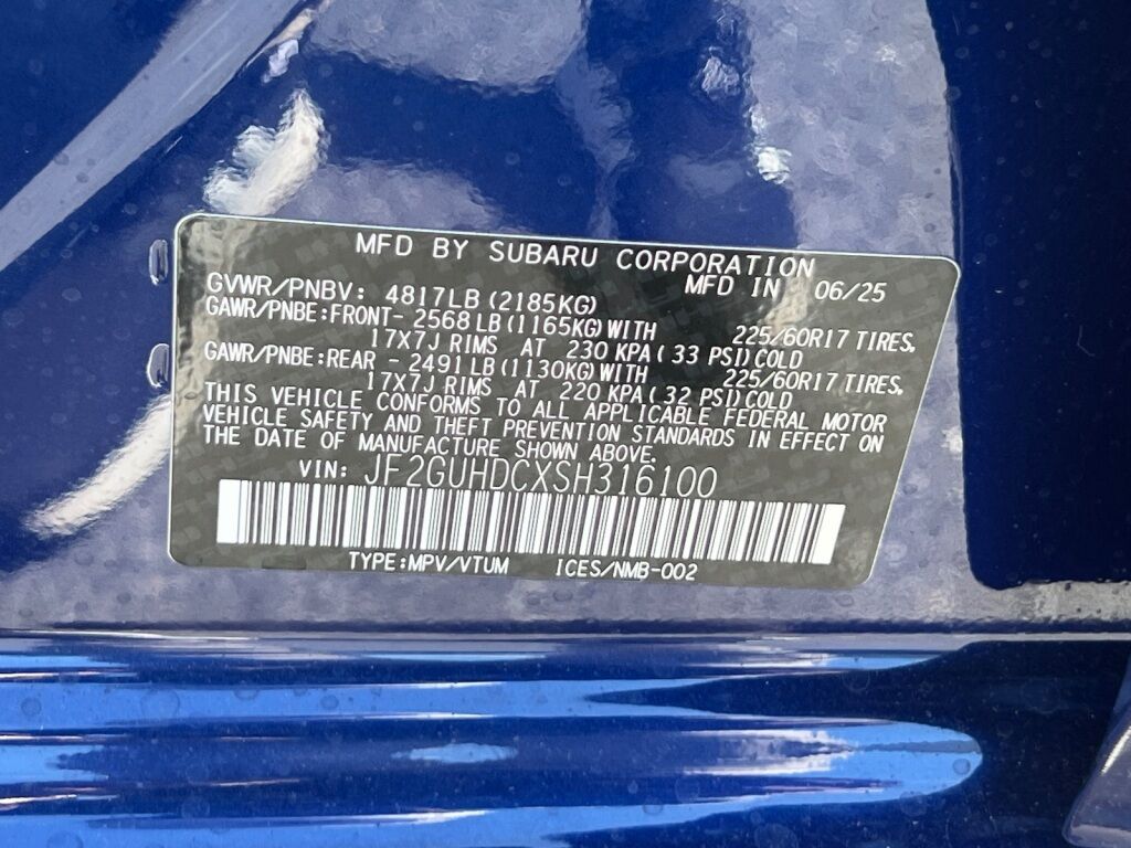 2025 Subaru Crosstrek Premium Hagerstown MD