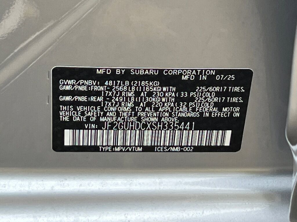 2025 Subaru Crosstrek Premium Hagerstown MD