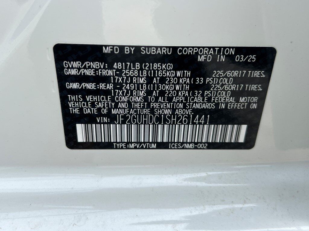 2025 Subaru Crosstrek Premium Springfield VA