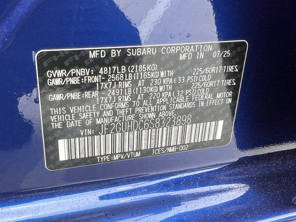 2025 Subaru Crosstrek Premium Springfield VA