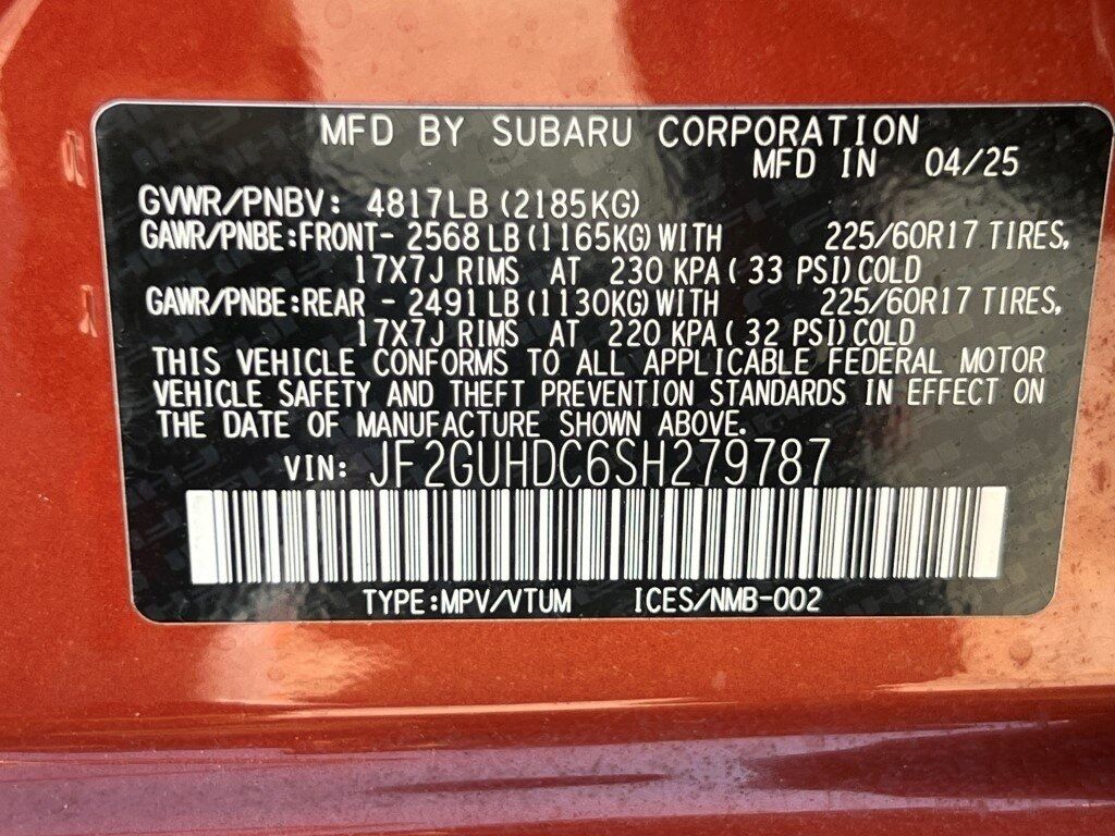 2025 Subaru Crosstrek Premium Springfield VA