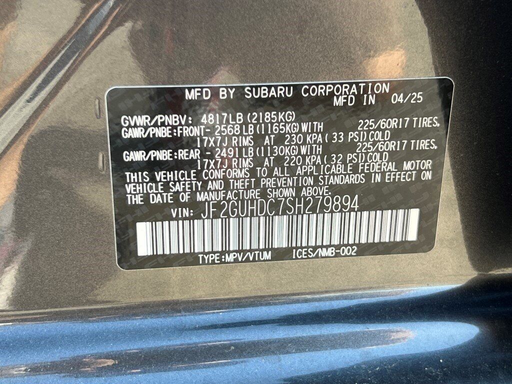 2025 Subaru Crosstrek Premium Springfield VA