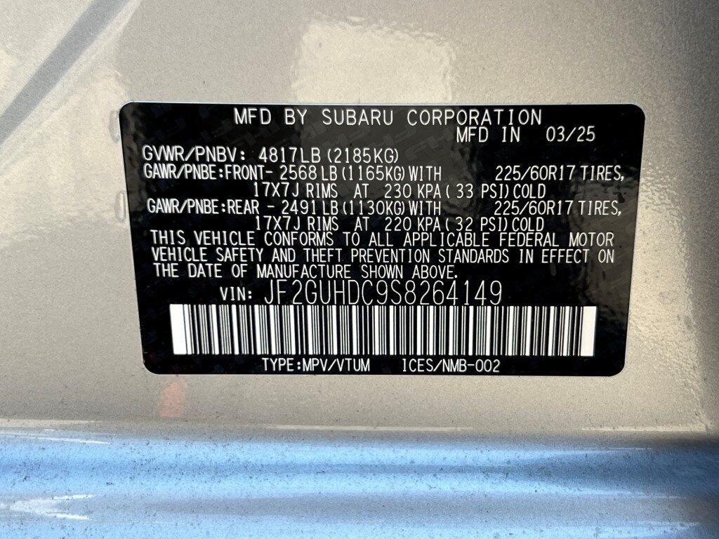 2025 Subaru Crosstrek Premium Springfield VA