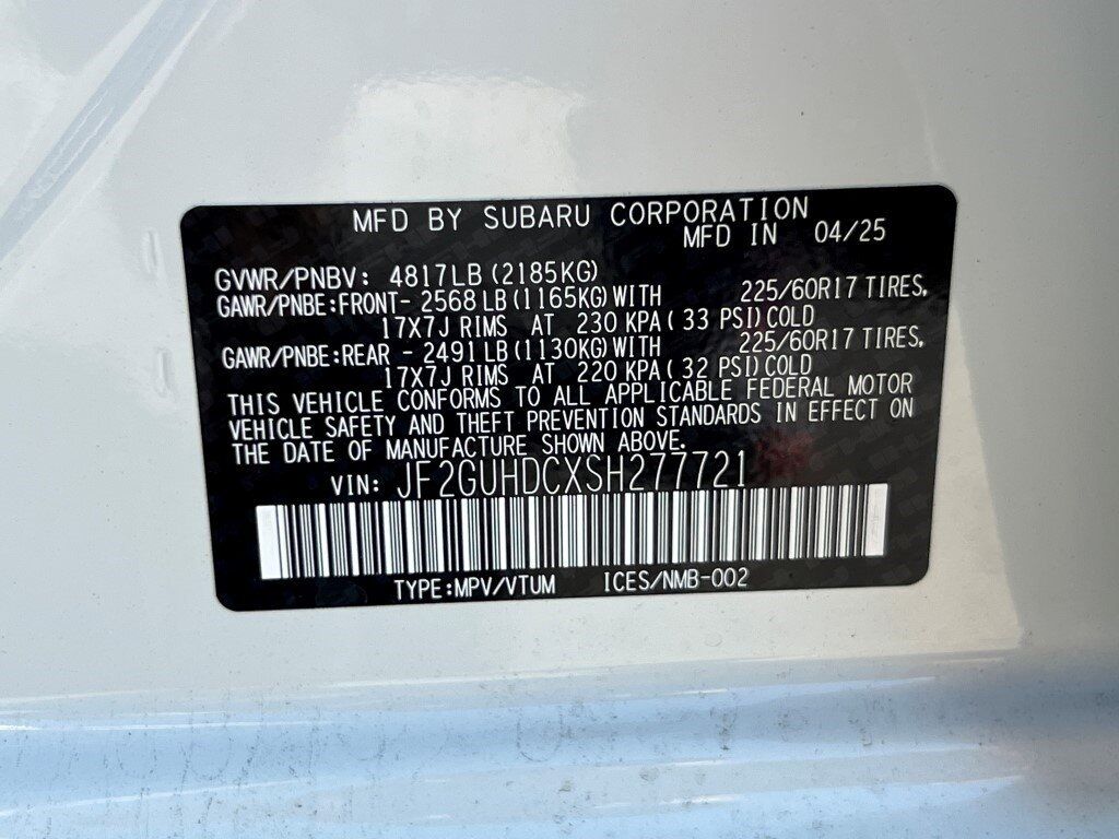 2025 Subaru Crosstrek Premium Springfield VA