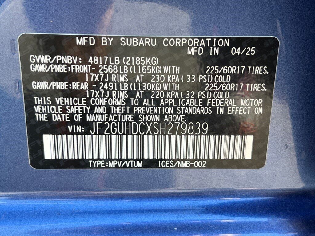 2025 Subaru Crosstrek Premium Springfield VA