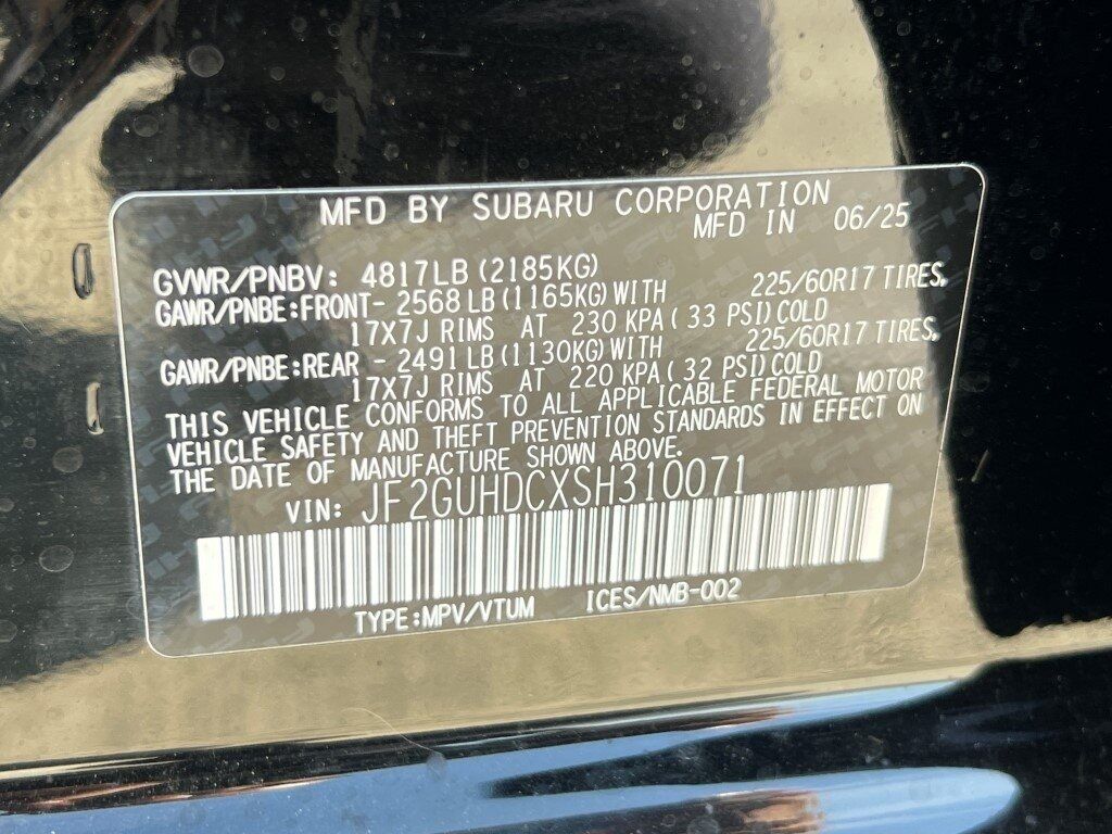 2025 Subaru Crosstrek Premium Springfield VA