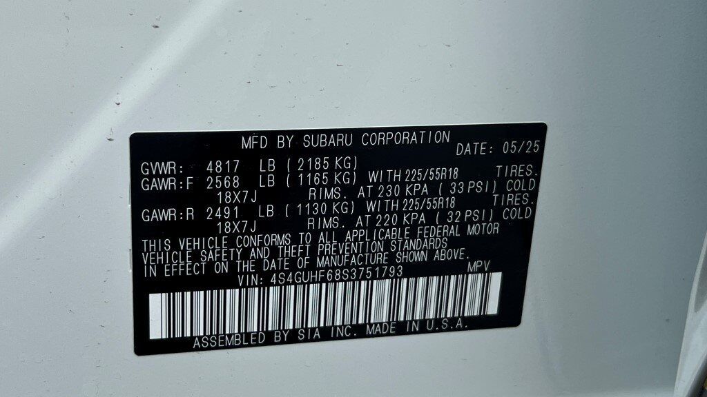 2025 Subaru Crosstrek Sport Fredericksburg VA