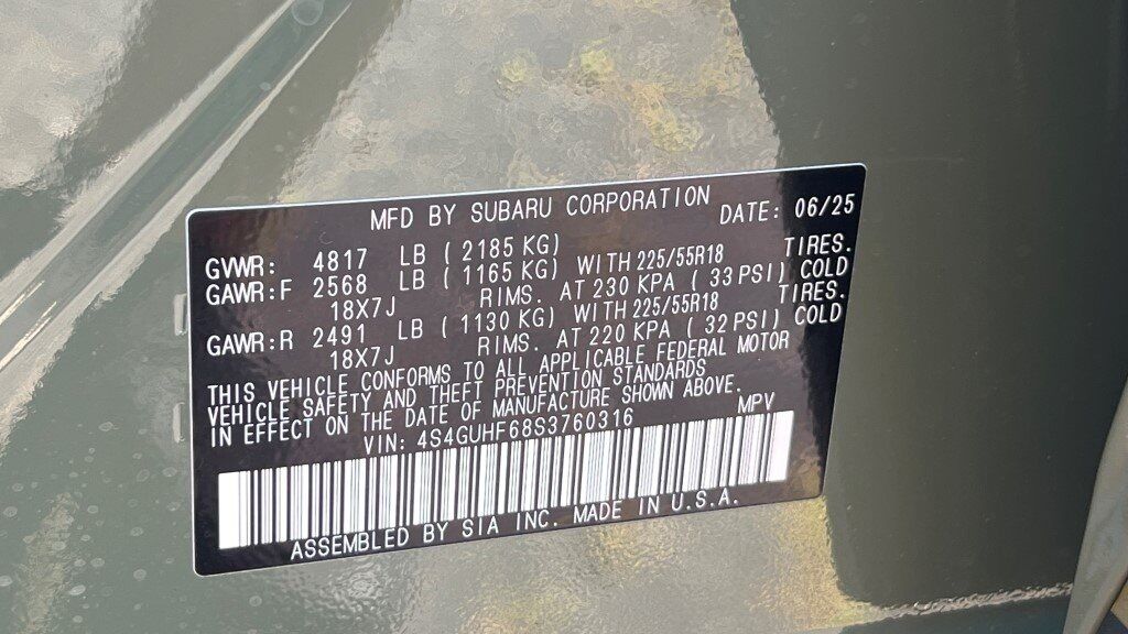 2025 Subaru Crosstrek Sport Fredericksburg VA